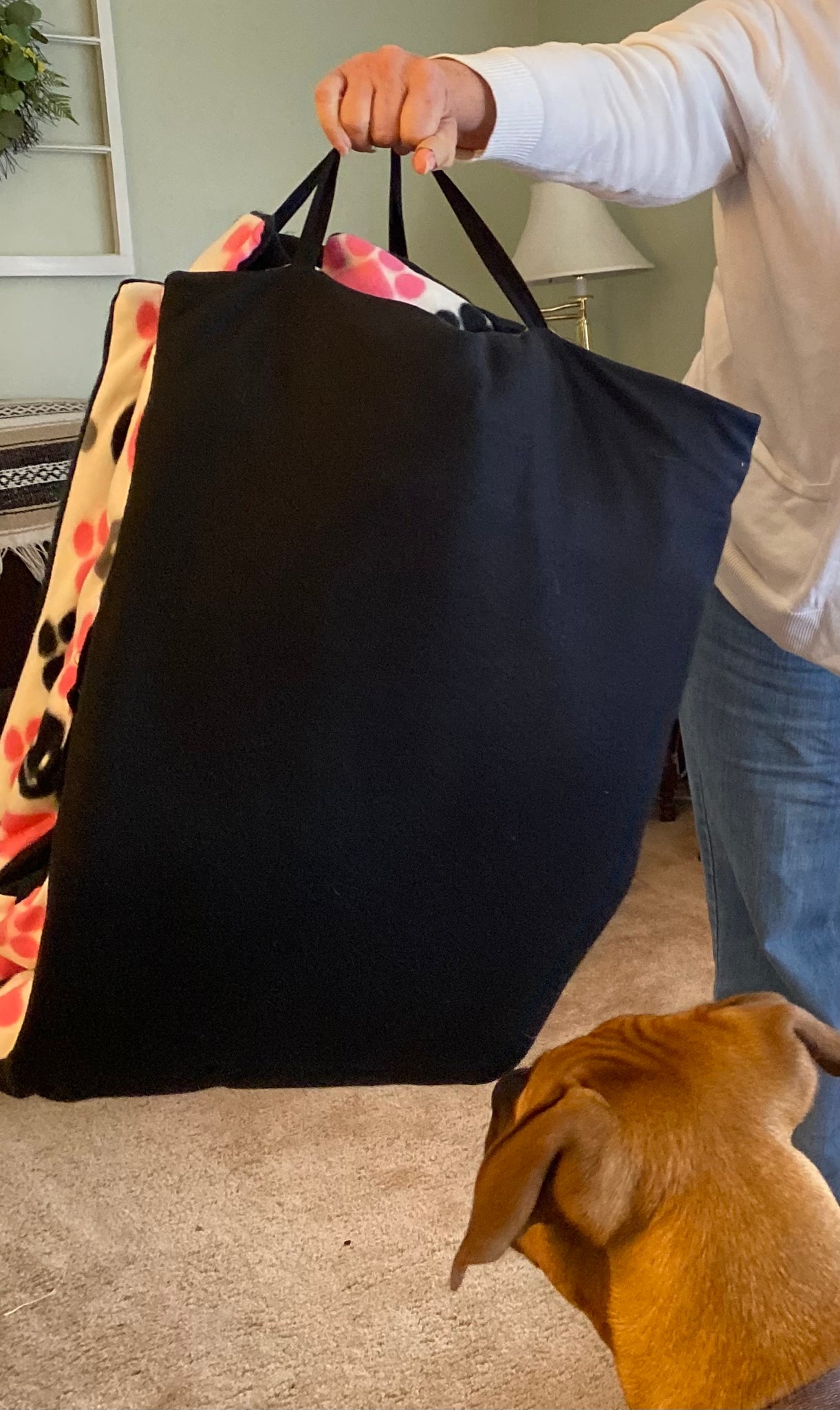 Travel Pet Bed - handsewn to order!