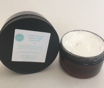 LeaBee Naturals Vegan Pumpkin Spice Body Butter