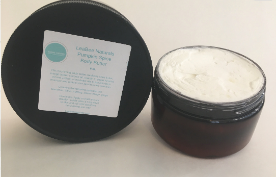 LeaBee Naturals Vegan Pumpkin Spice Body Butter