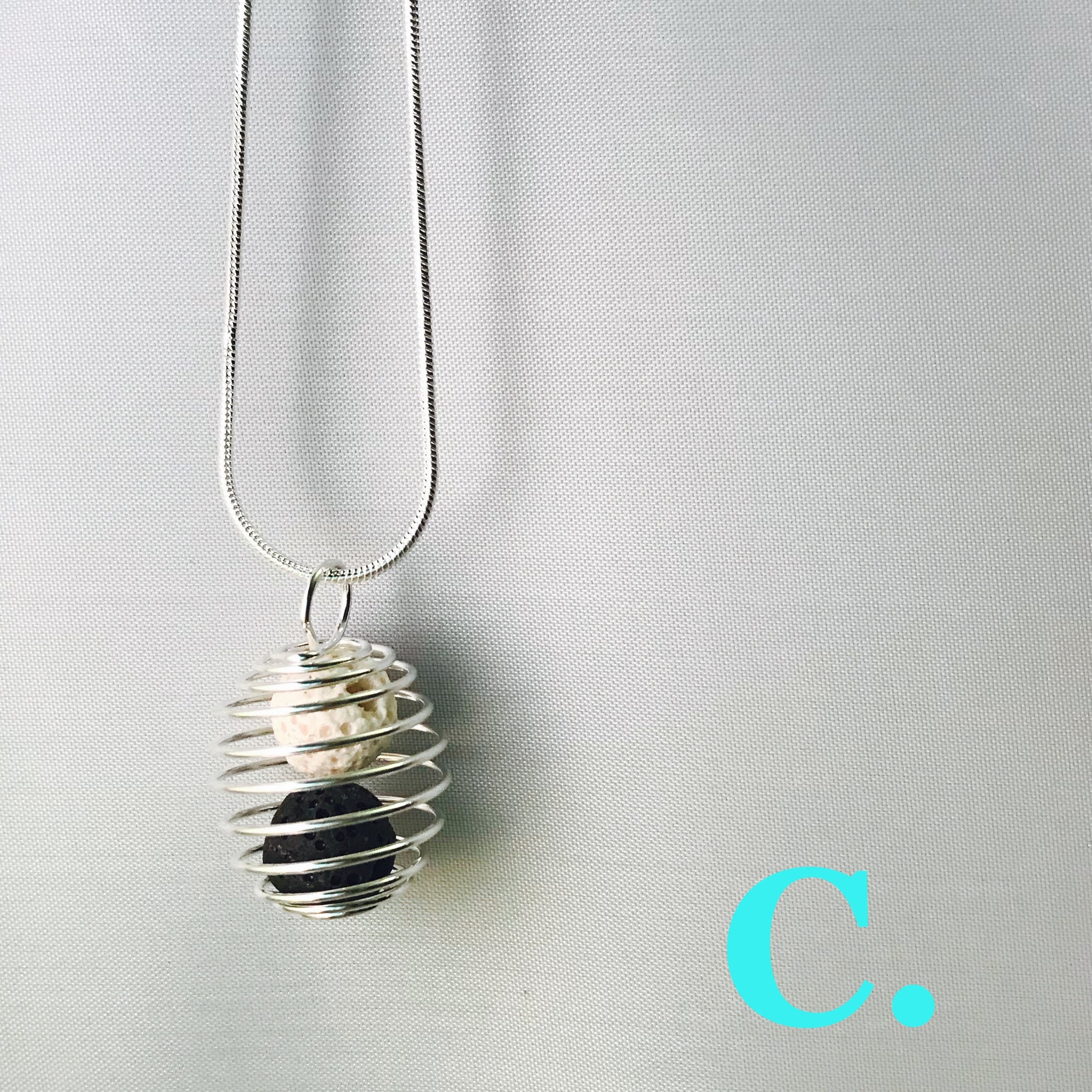 Lava Rock Aromatherapy Diffuser Necklaces