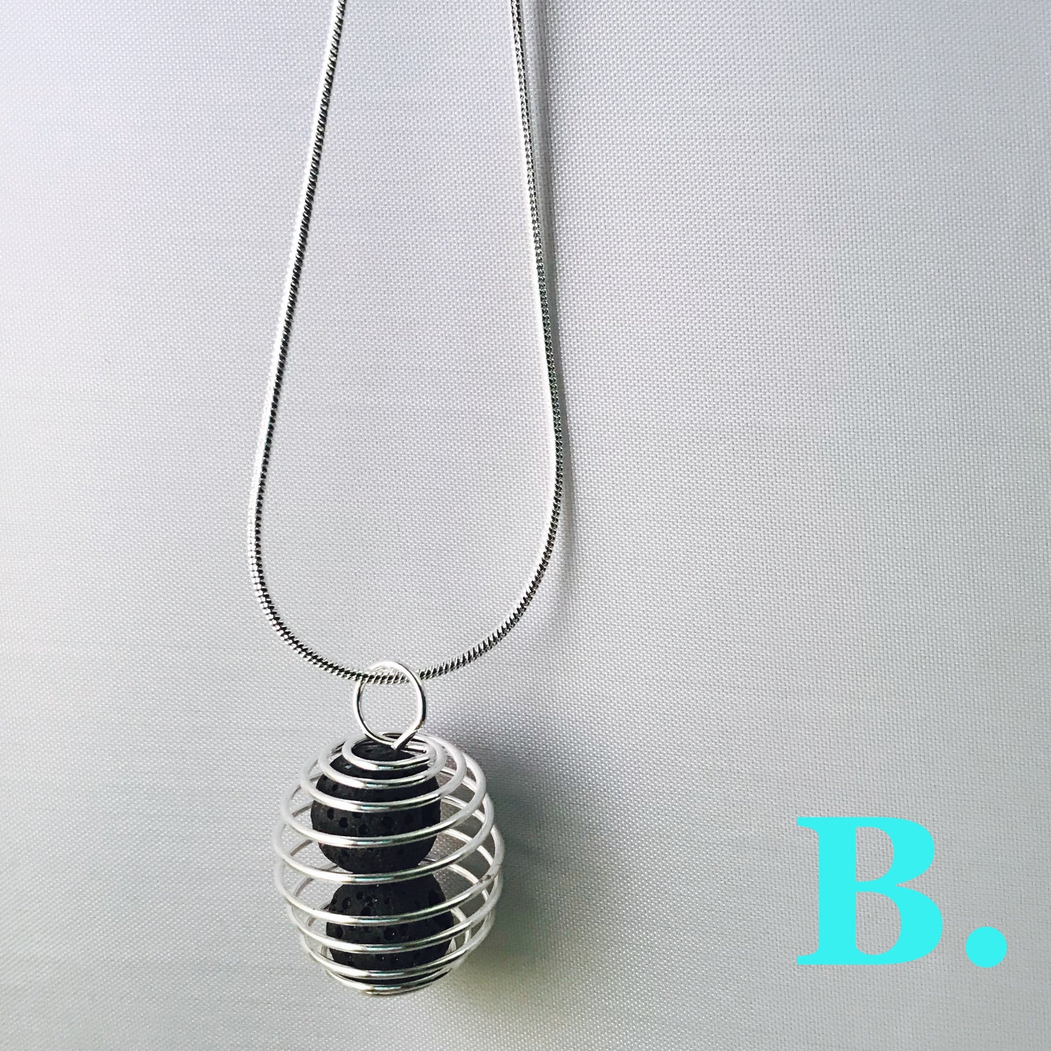 Lava Rock Aromatherapy Diffuser Necklaces