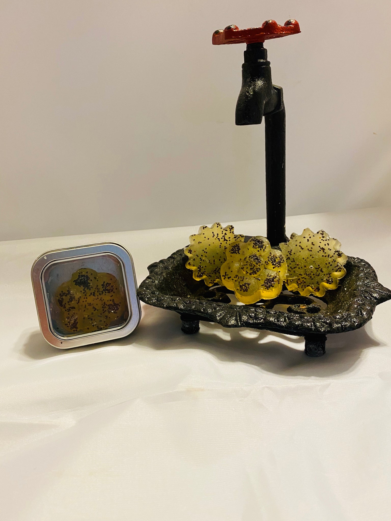 Soap to Go 3 pack | Travel Bar Soap with Travel Tin | Mini Soap Bar Favors