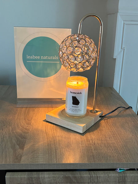 Crystal Globe Candle Warmer - Electric & Adjustable