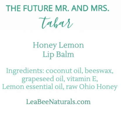 Custom Label Shower Favors • Lip Balm Shower Favors • Quantity of 50