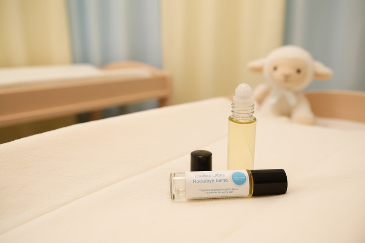 LeaBee Littles Rockabye Blend for Sleep, Calming & Teething - vegan!