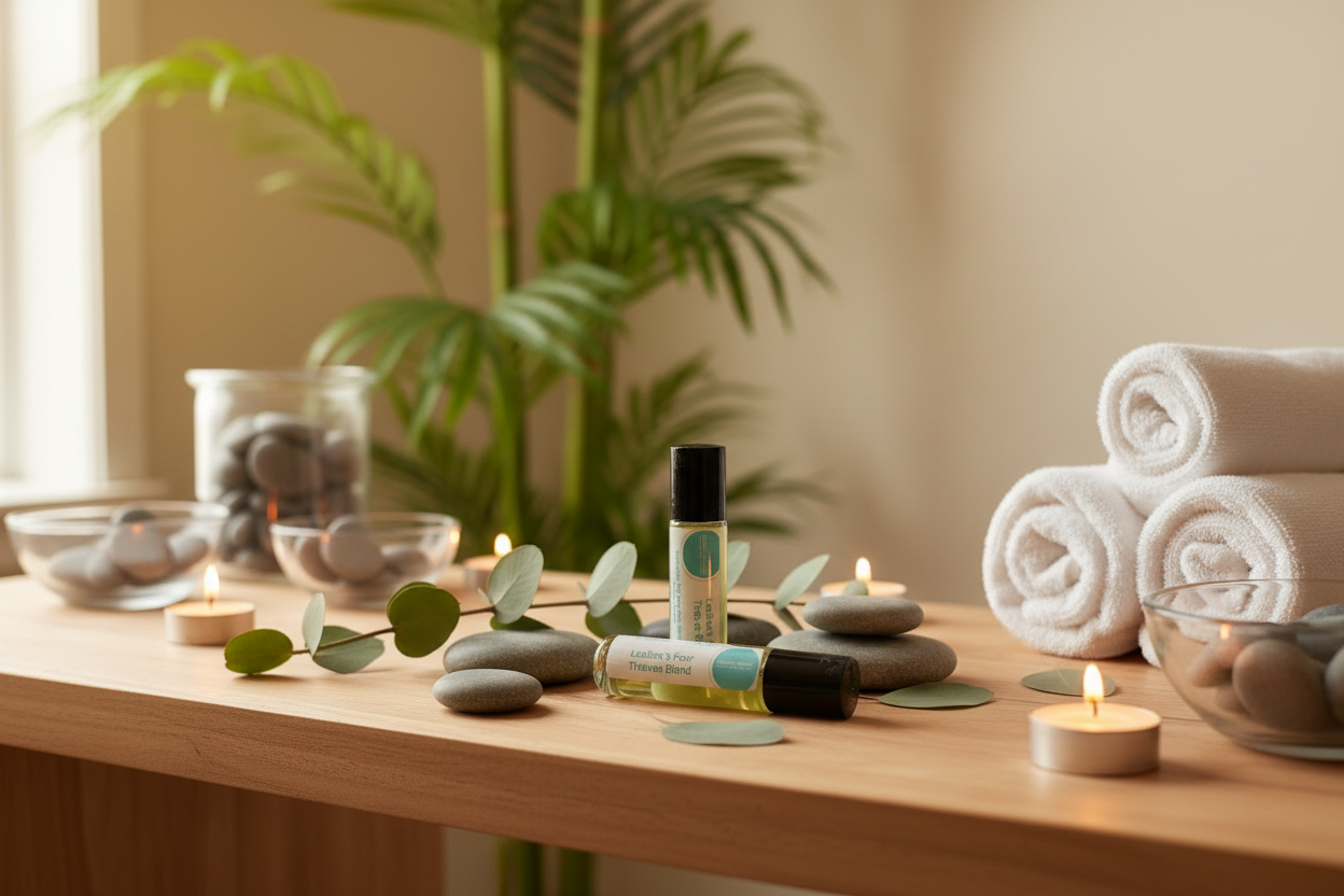 Four Thieves Blend Essential Oil Roll On • Essential Oil Roll On for Germs