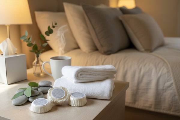 Soothing Menthol & Eucalyptus Decongesting Shower Steamers - Vegan