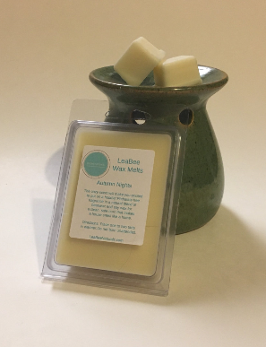 LeaBee Naturals Autumn Nights Wax Melts • Natural Beeswax and Soy Wax Tarts