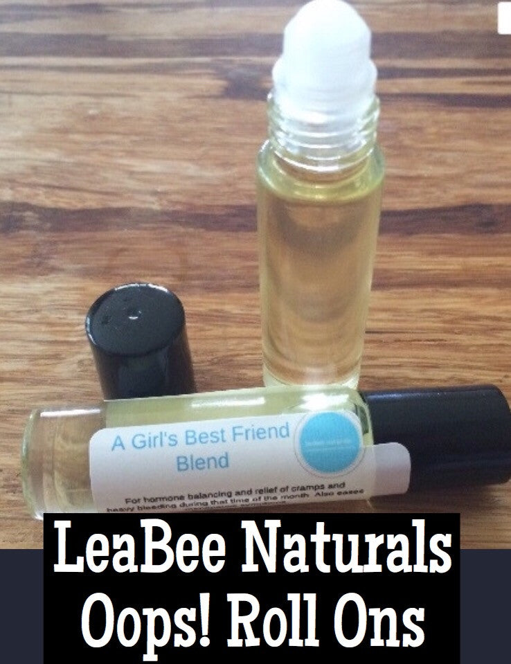 LeaBee Naturals Oops! Aromatherapy Roll Ons