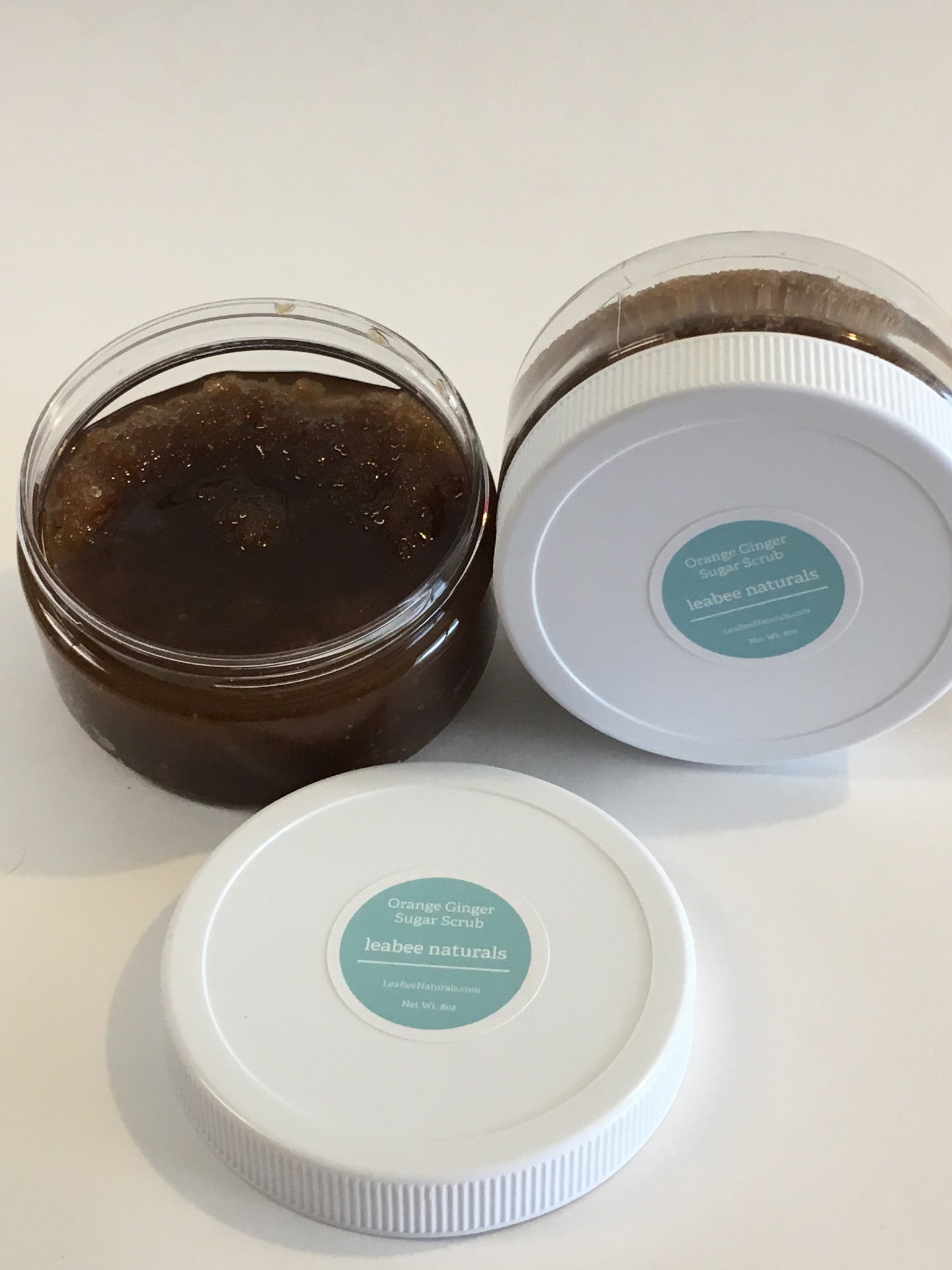 Orange Ginger Exfoliating Sugar Scrub - Vegan