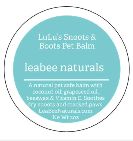 Lulu's Snoots & Boots Natural Pet Balm